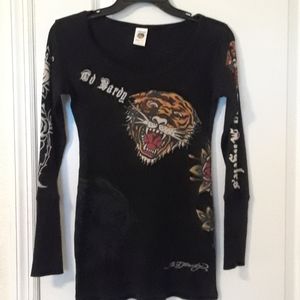 Ed hardy long sleeve shirt